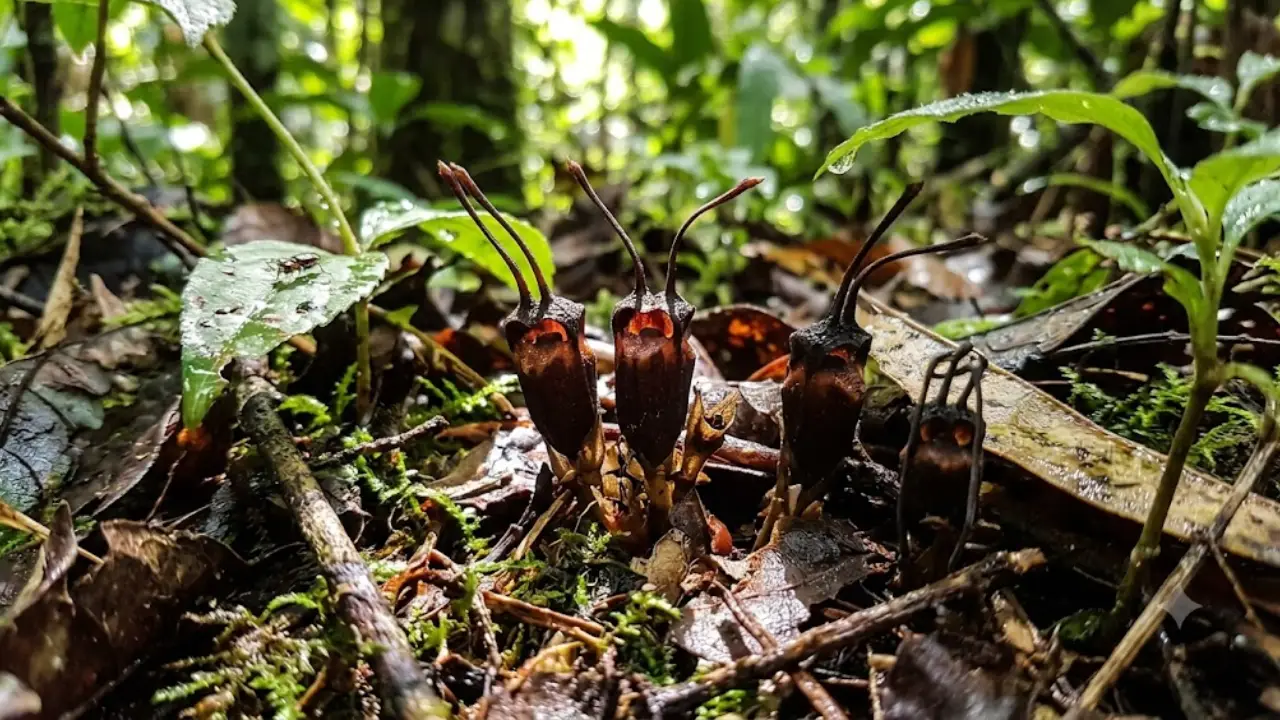Thismia daemona: The Tiny Demon Flower Hidden Beneath Thailand Forest.
