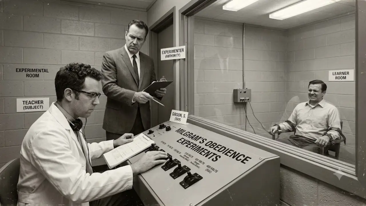 The Experiment That Made Ordinary People Obey Terrifying Instructions.