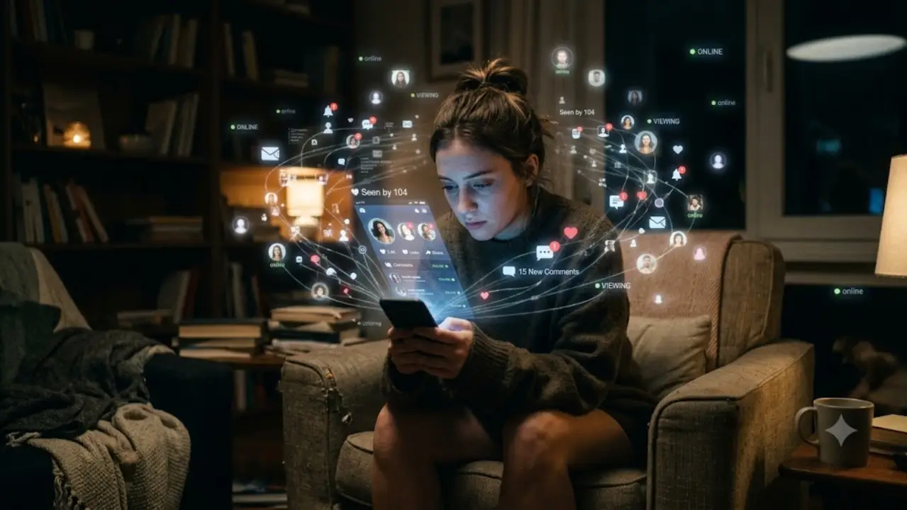 The Invisible Social Pressure of Being “Seen” Online.