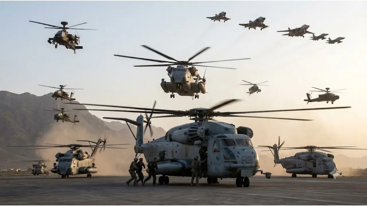 The 21-Aircraft Rescue That Pulled Two Airmen Safely From Iran.