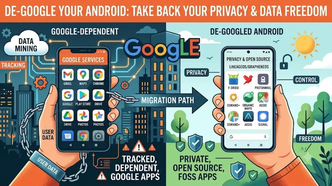 De-Google Your Android — Then Make Sure Your Digital Life Survives You.
